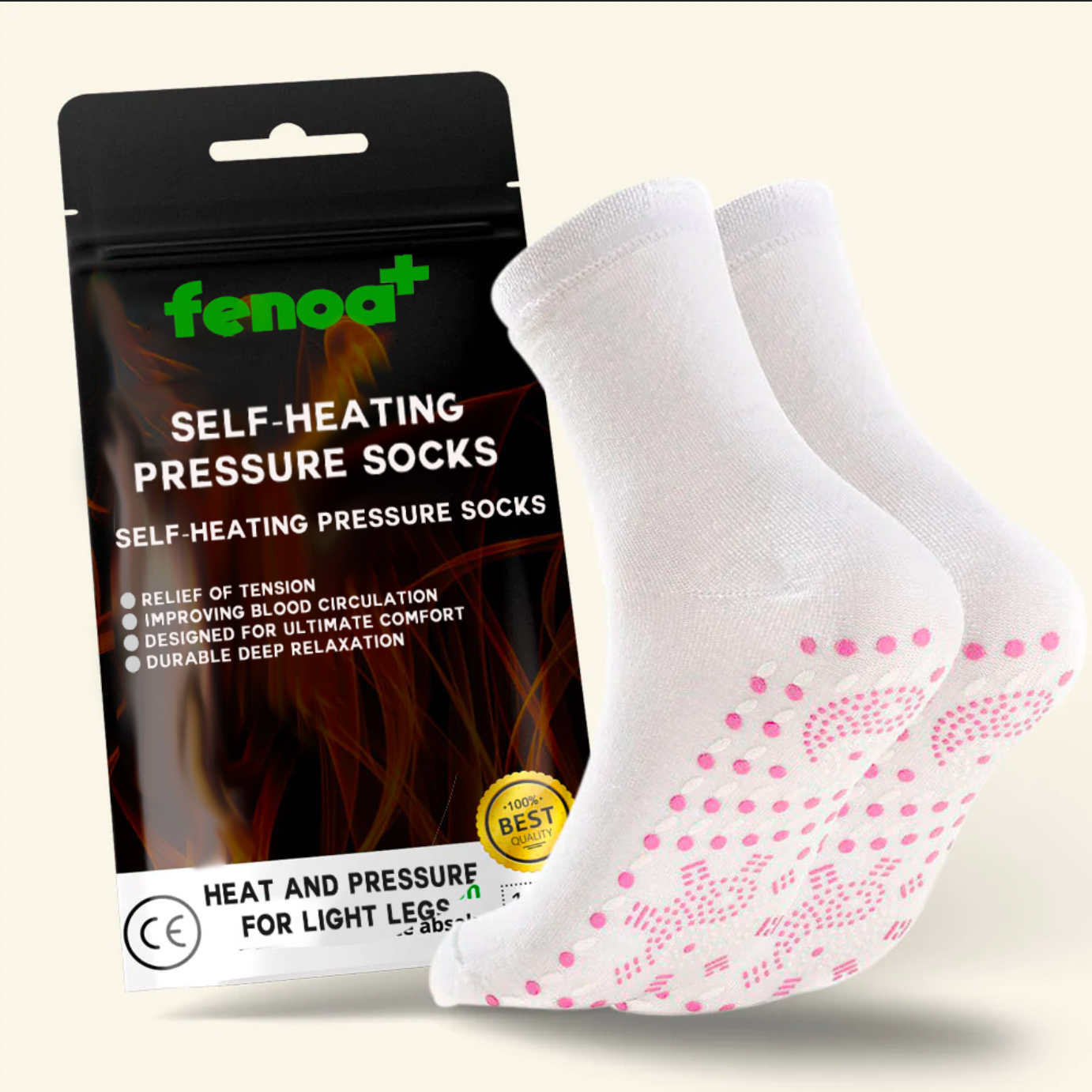 Self-Heating Acupressure Socks