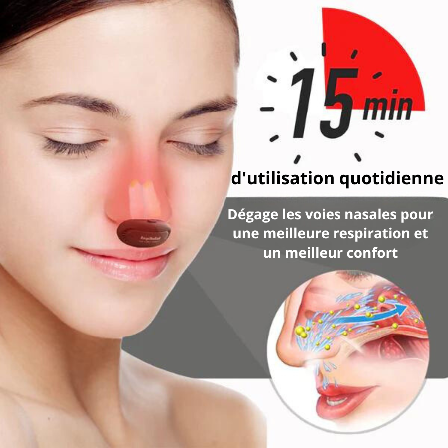 Respiro™ Nettoyeur nasal à lumière rouge